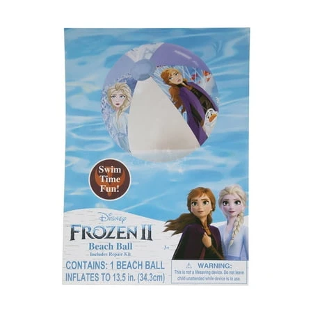 BEACH BALL 13.5" FROZEN THEME