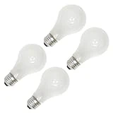 11373 A19 60 Watt 130 Volt Light Bulb - 4 Pack