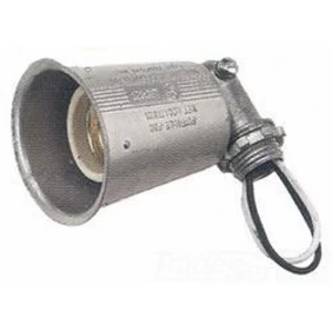 H-1av Waterproof Lamp Holder With Bronze Finish