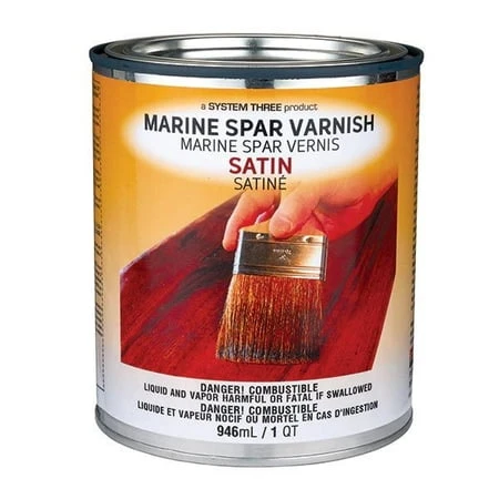 Spar Varnish Stain, Quart - Durable Marine Grade Finish
