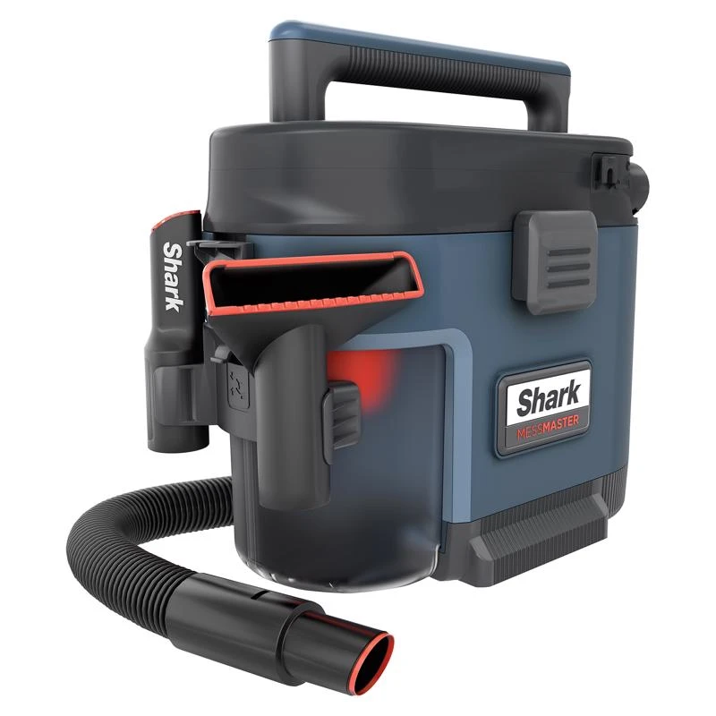 Messmaster 1 Gallon Corded Wet/dry Vacuum With Built-in Accessory Storage