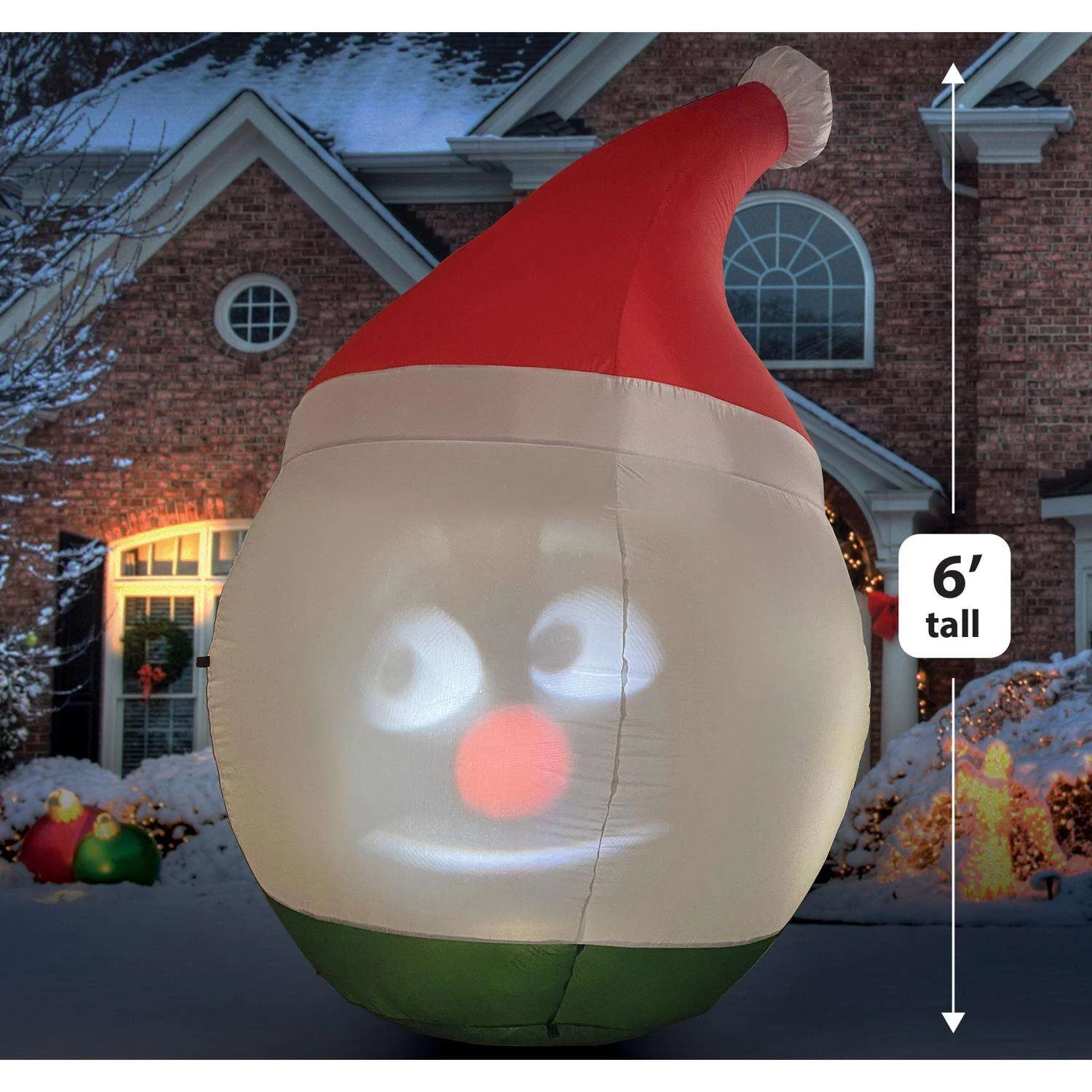 Mr. Chill Snowman 6 Ft. Inflatable Christmas Decoration