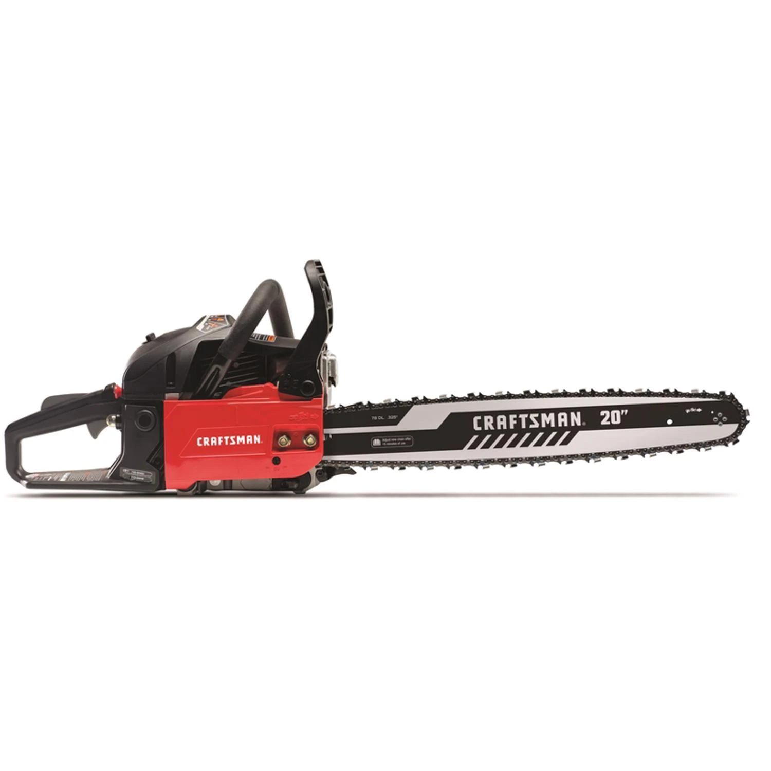 S205 20 Inch 46cc Gas Chainsaw With Easy Pull Start Technology
