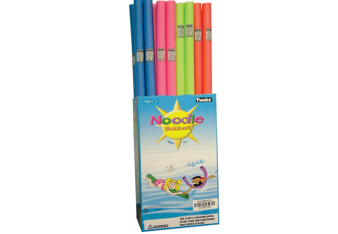 56 In. Standard Noodle Water Toy - Assorted Colors For Pool Fun