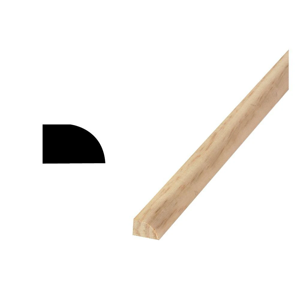 7/16" X 11/16" BASE SHOE 16' PRIMED per foot