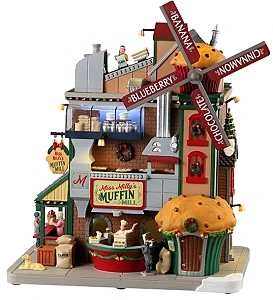 35020 Miss Milly's Muffin Mill 4.5v Adapter For Christmas Village