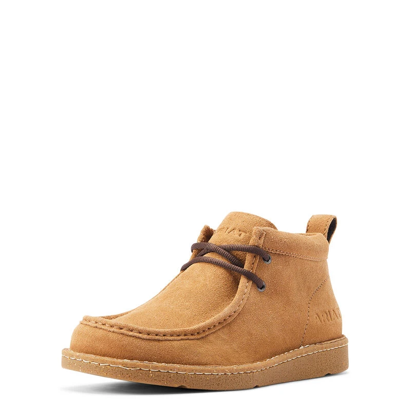 Men's Clean Country Boots, Dark Tan, Size 9 Medium, Eco-friendly Design