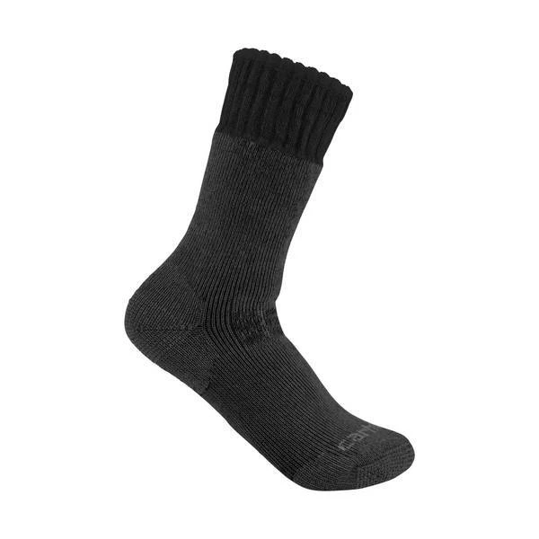 Men's Heavyweight Synthetic-wool Blend Boot Socks - Durable Comfort For All-day Wear