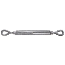 Eye & Eye Turnbuckle, 6 In., Steel, Adjustable Tensioning Hardware