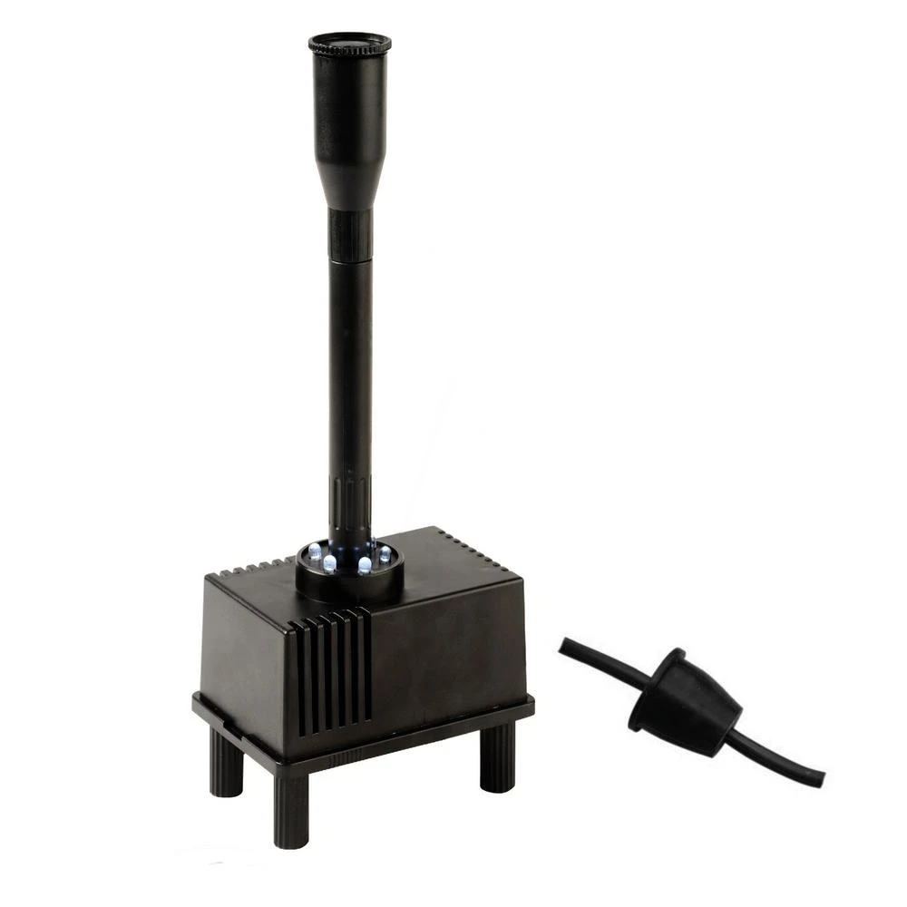 Lit Container Fountain Kit With Pump And Led Light