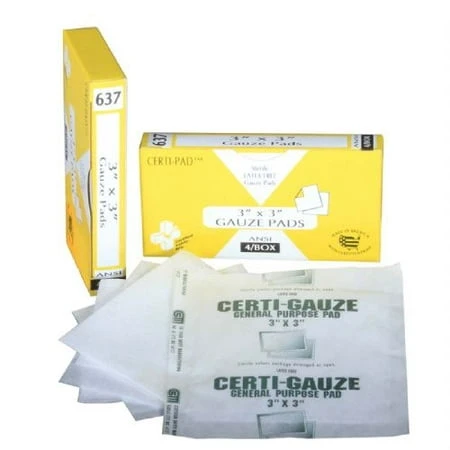 Gauze Pad - 3 Inch Sterile Medical Dressing For Wound Care