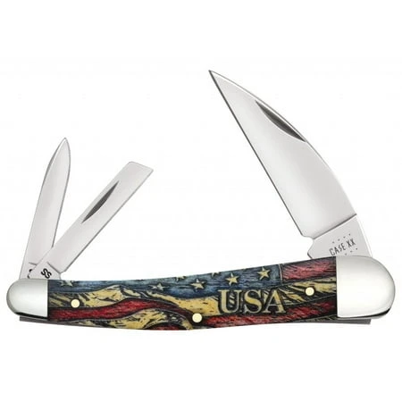 VINTAGE FLAG NATURAL BONE COLOR WAS SEAHORSE WHITTLER
