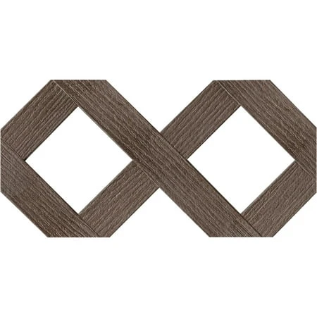 Diamond Privacy Lattice Panel 4' X 8' - Decorative Outdoor Fencing