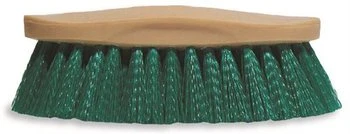 753800374 37 Synthetic Bristled Grooming Brush - Green