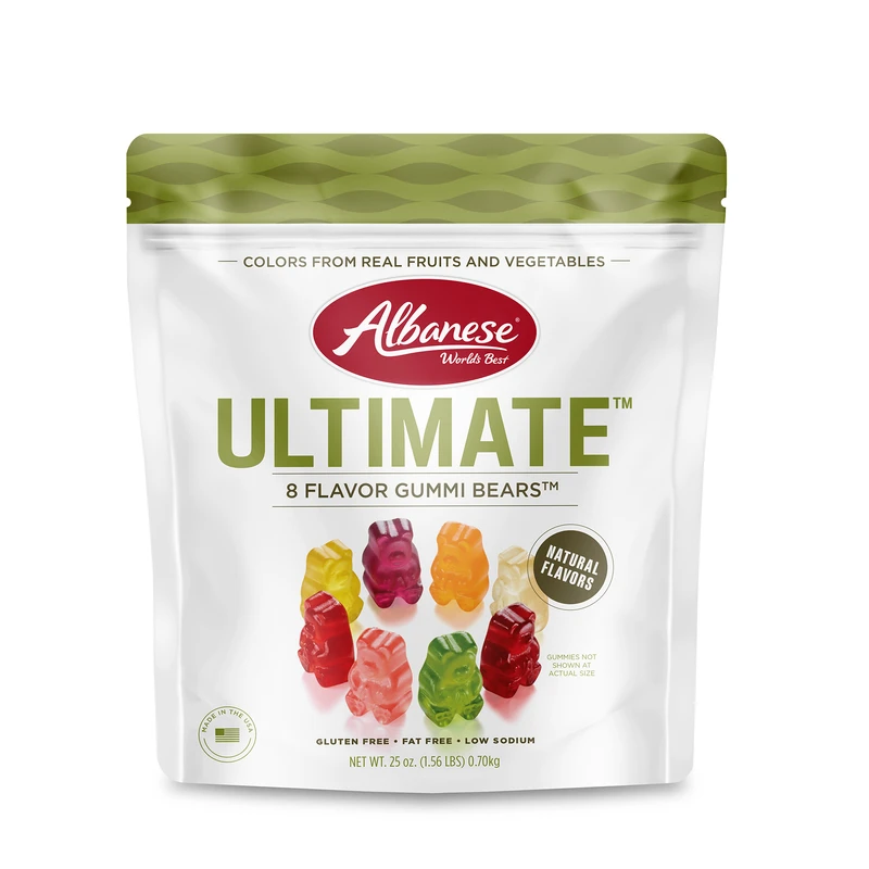 Ultimate Assorted Gummi Bears 25 Ounce - Deliciously Chewy Treats