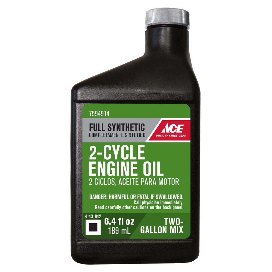 Full Synthetic 2-cycle Engine Oil 6.4 Ounce With Fuel Stabilizer