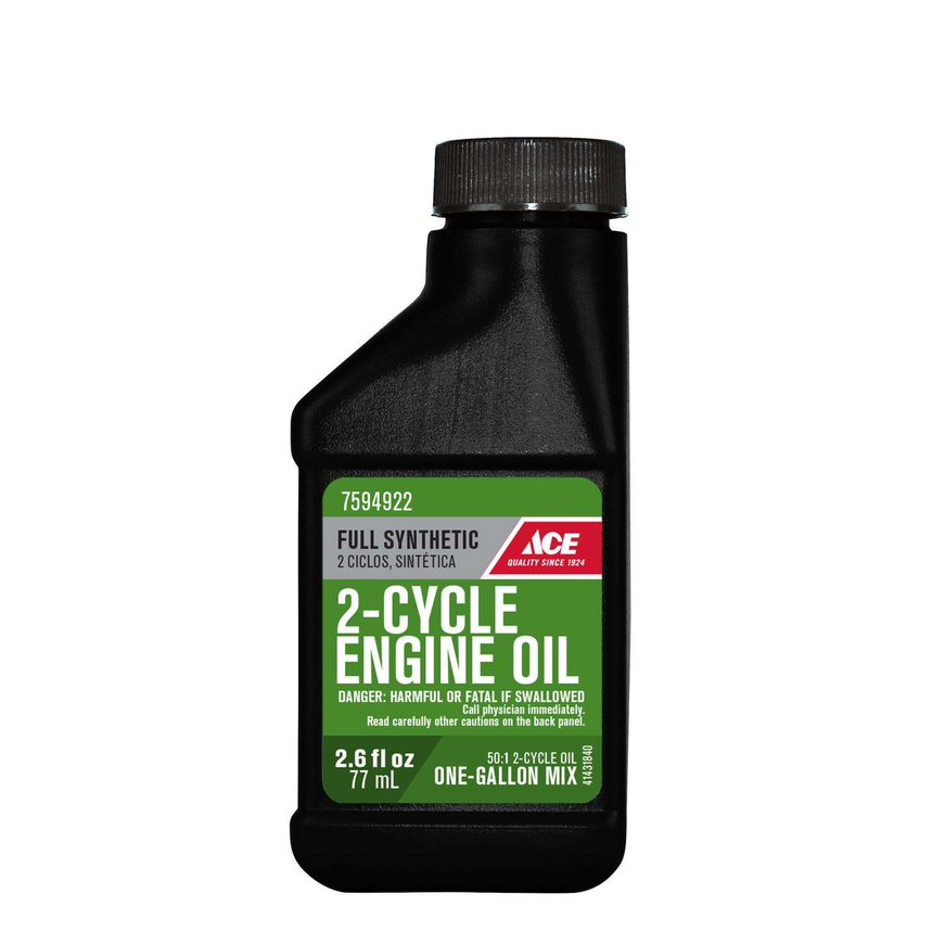 Full Synthetic 2-cycle 50:1 Engine Oil 2.6 Ounce For Maximum Protection