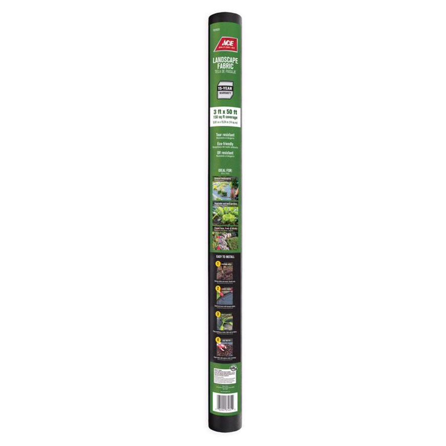3 Ft. W X 50 Ft. L Durable Polypropylene Landscape Fabric For Weeds Control
