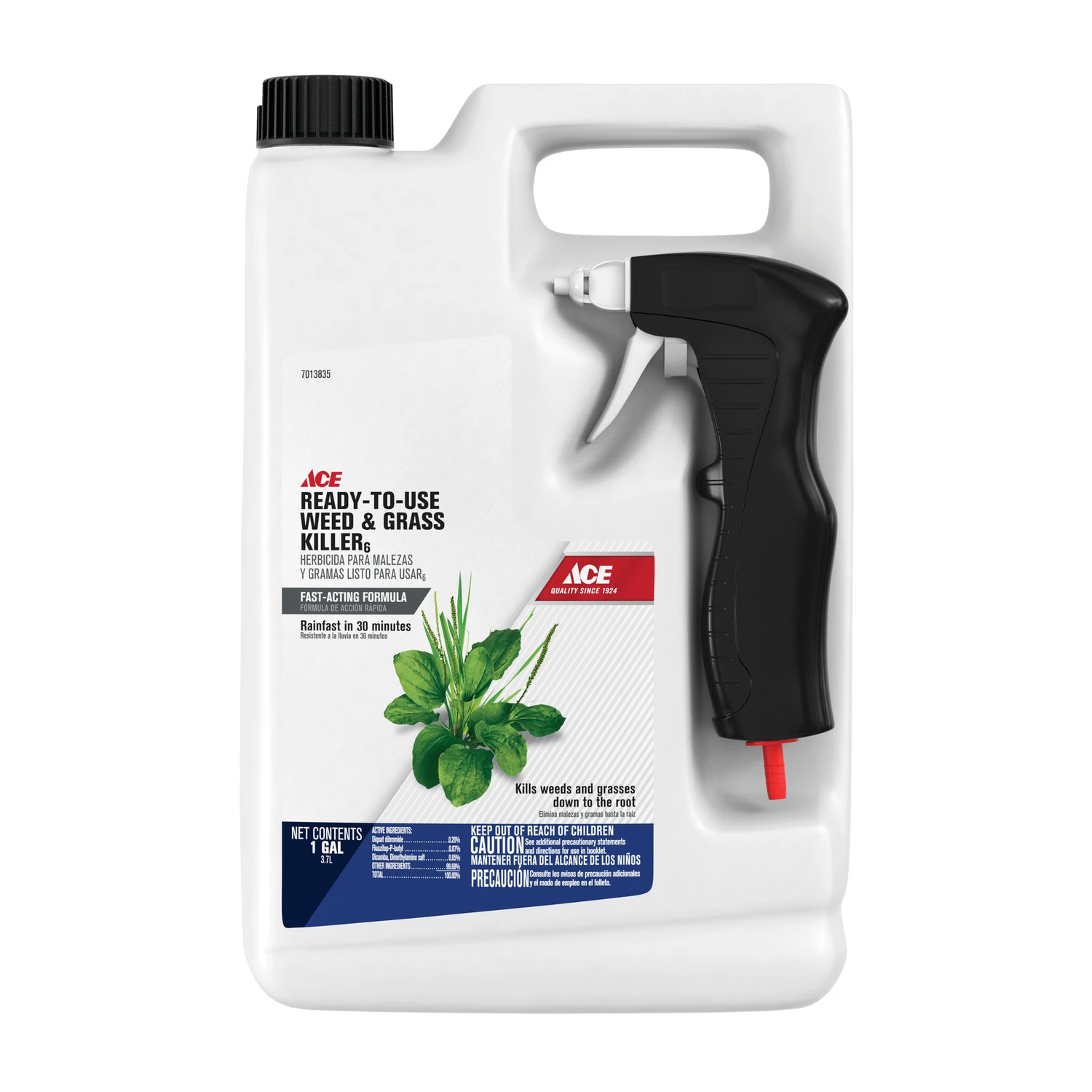 Ready-to-use Weed And Grass Killer Liquid 1 Gallon - Fast Acting Formula