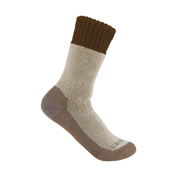 Men's Heavyweight Synthetic-wool Blend Boot Socks - Durable Comfort For All-day Wear