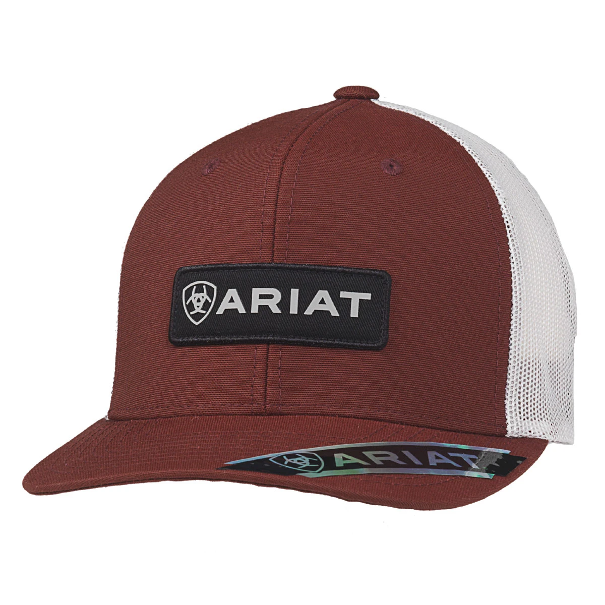 A300015504 Men's Logo Mesh Baseball Cap, Red - Stylish And Comfortable
