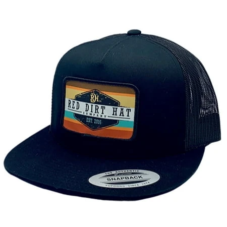 Men's Army Sunset Black Cap - One Size Fits All