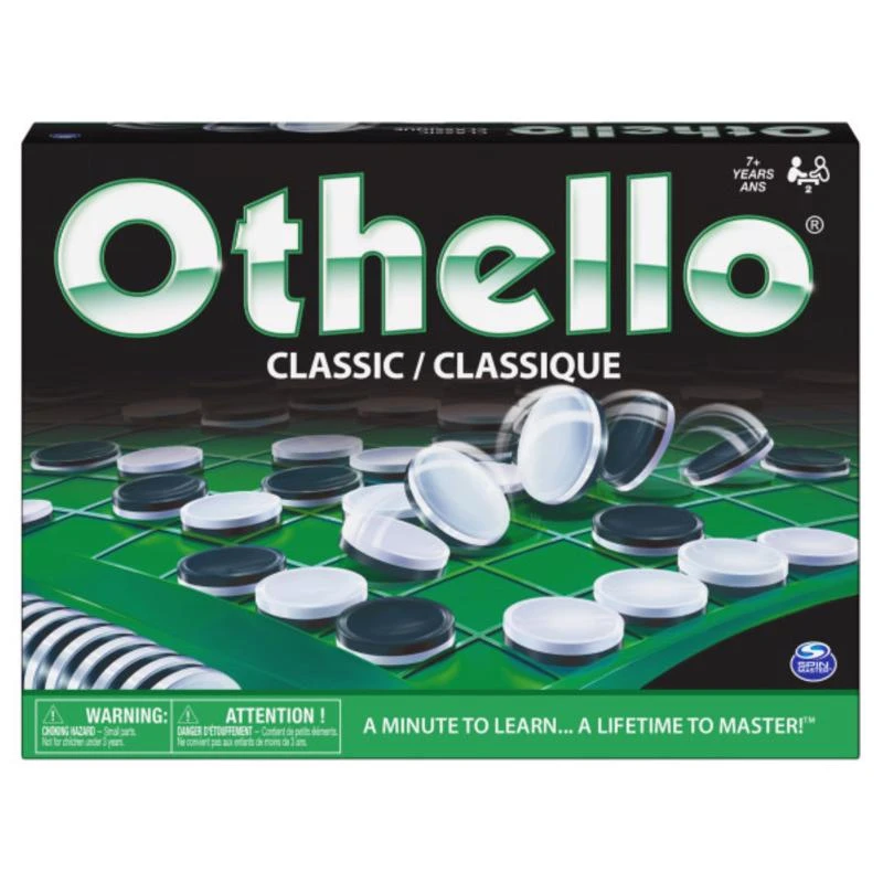 Classic Othello Board Game 70 Pieces For Ages 7 And Up