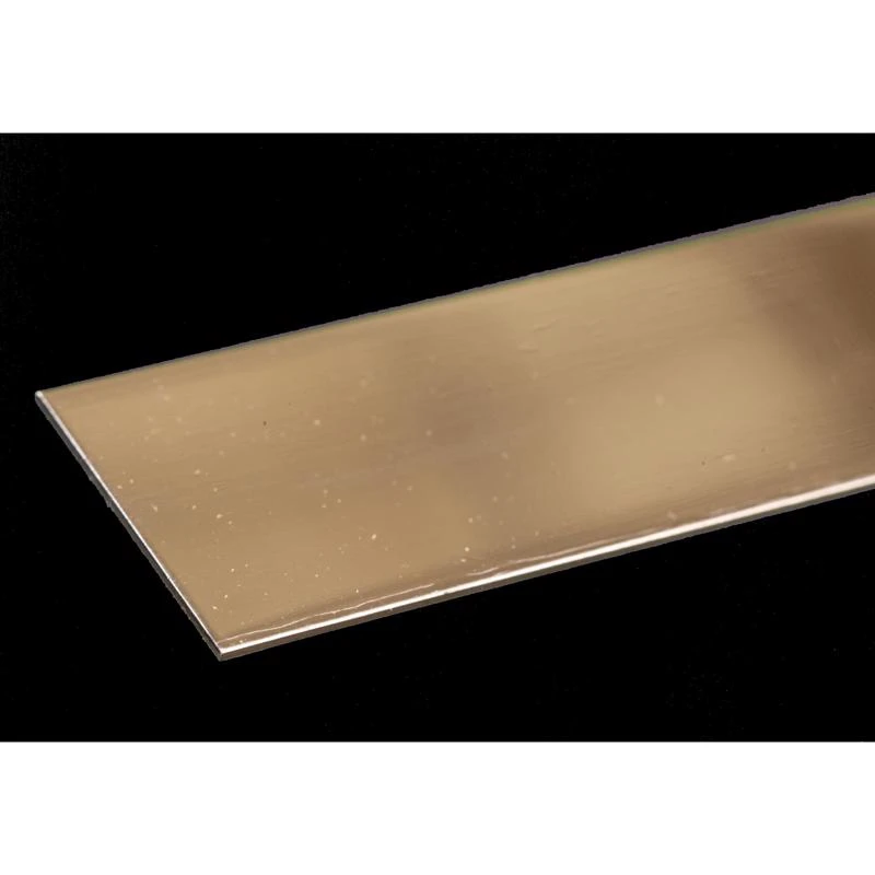 12 In. Stainless Steel Strip, 1 In. Width, 22 Gauge Thickness