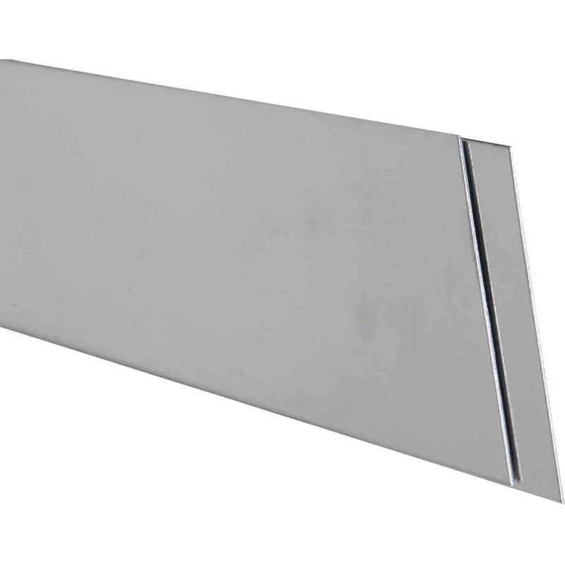 12 Inch 3/4 Inch Stainless Steel Strip - Metal Extrusion For Crafting And Building