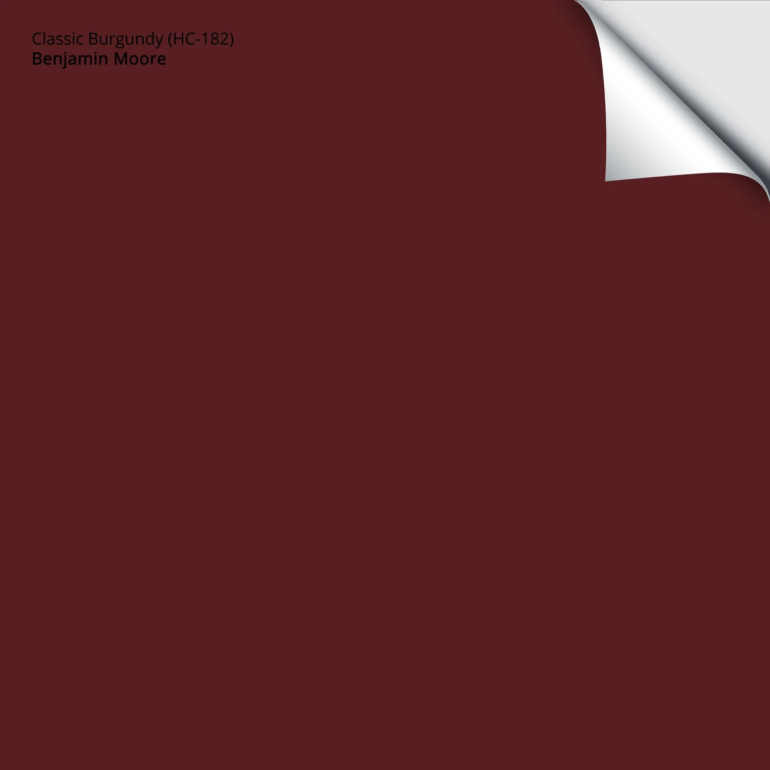 Classic Burgundy Peel & Stick Color Sample Hc-182 - 12x12