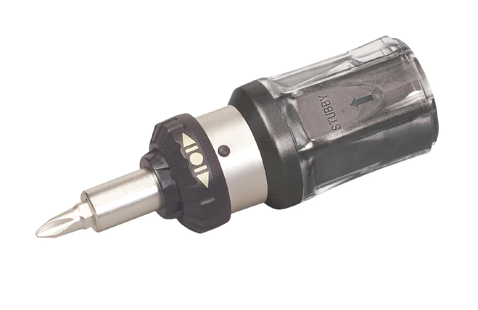 2-in-1 Ratcheting Screwdriver With Interchangeable Bits