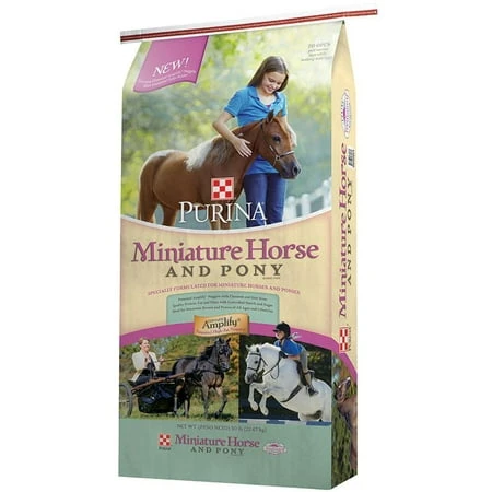 Animal Nutrition 3007261-506 Mini Horse And Pony 50 Pound Textured Feed