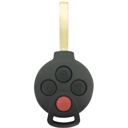 Replacement Full Function Transponder Remote Key For 2008-2015 Smart Fortwo