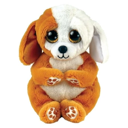 Beanie Baby Ruggles The Dog 6 Inch Plush Toy - Beanie Bellies Collection