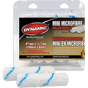 Dynamic HM005701 4 x 0.25 in. Mini Micro Fiber Refill - 2 Pack