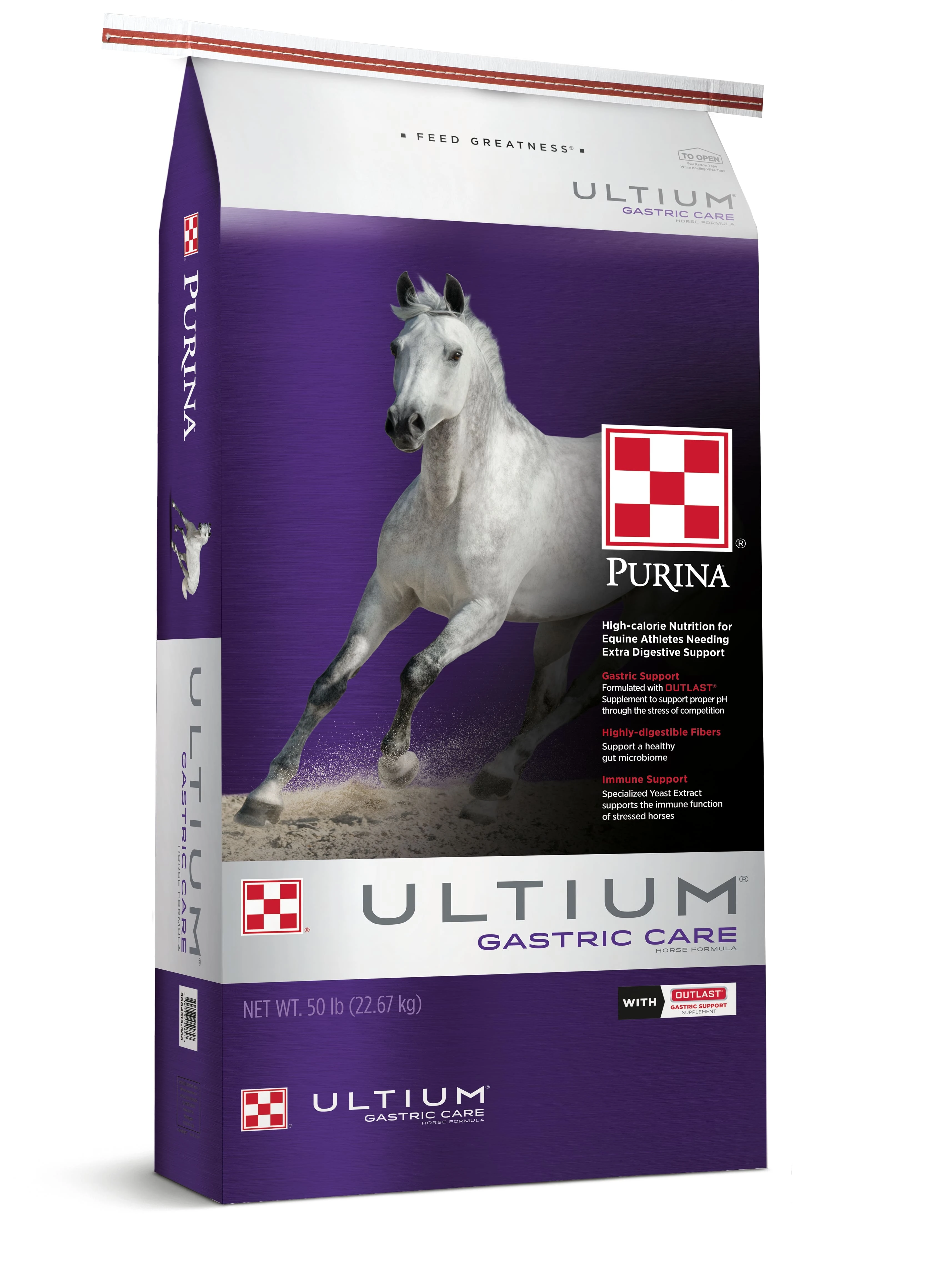 Animal Nutrition Ultium Gastric Care 50 Lb. Bag For Optimal Horse Health