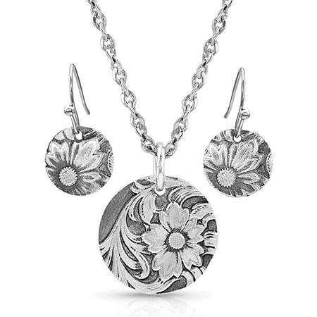 Art Of The Buckle Jewelry Set - Elegant Western Style