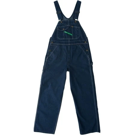 Garment Washed Denim Bib Overall For Men, Durable And Comfortable Workwear
