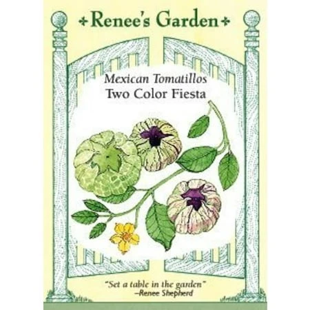 Tomatillo Fiesta Mix Seeds - Heirloom Variety For Home Gardens