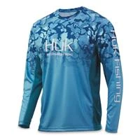 Men's Icon Camo Fade Long Sleeve Shirt - Outdoor Performance Apparel