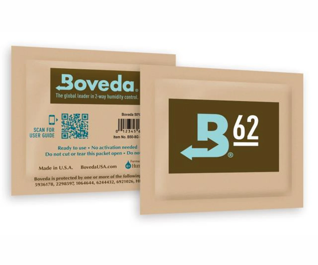 58% Relative Humidity Pack, 4 Grams, Case Of 600 Units