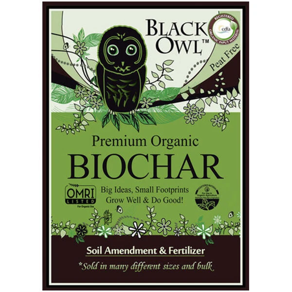 BLACK OWL BIOCHAR 1QT
