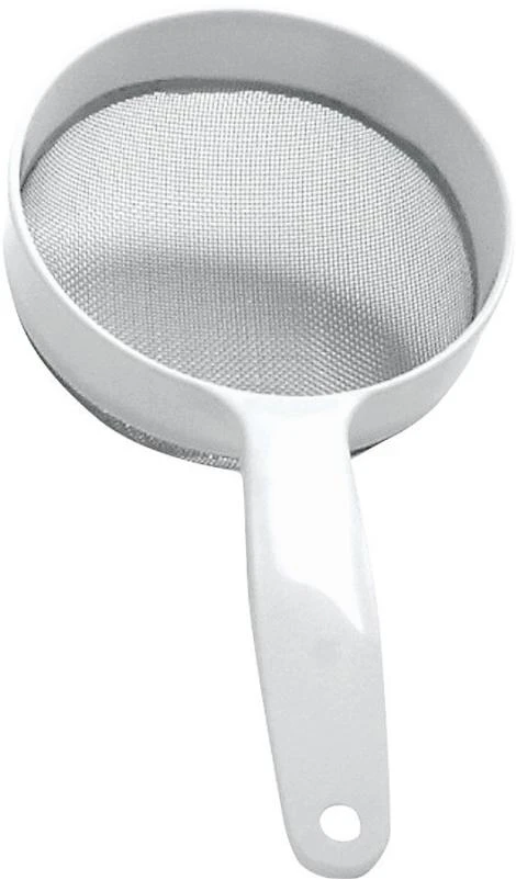 5in Stainless Steel Strainer With Plastic Handle