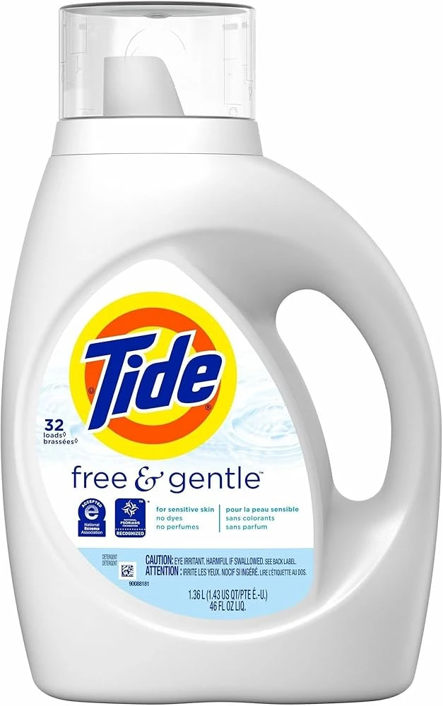 Tide Free & Gentle Liquid Laundry Detergent