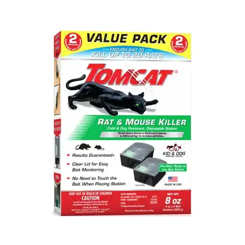 tomcat Rat & Mouse Bait 2Pk 4oz