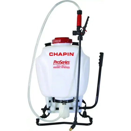 61800 4 Gallon Backpack Sprayer With Adjustable Nozzle