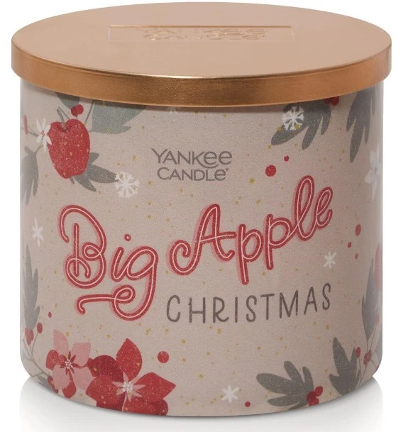 3-Wick Big Apple Christmas