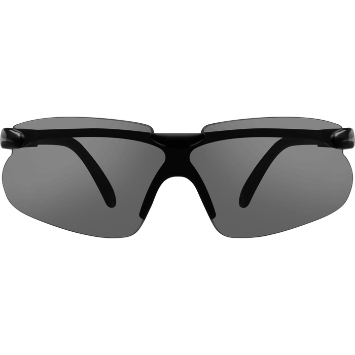 IRONWEAR SEBAGO GRAY SAFETY GLASSES W/BLACK FRAME