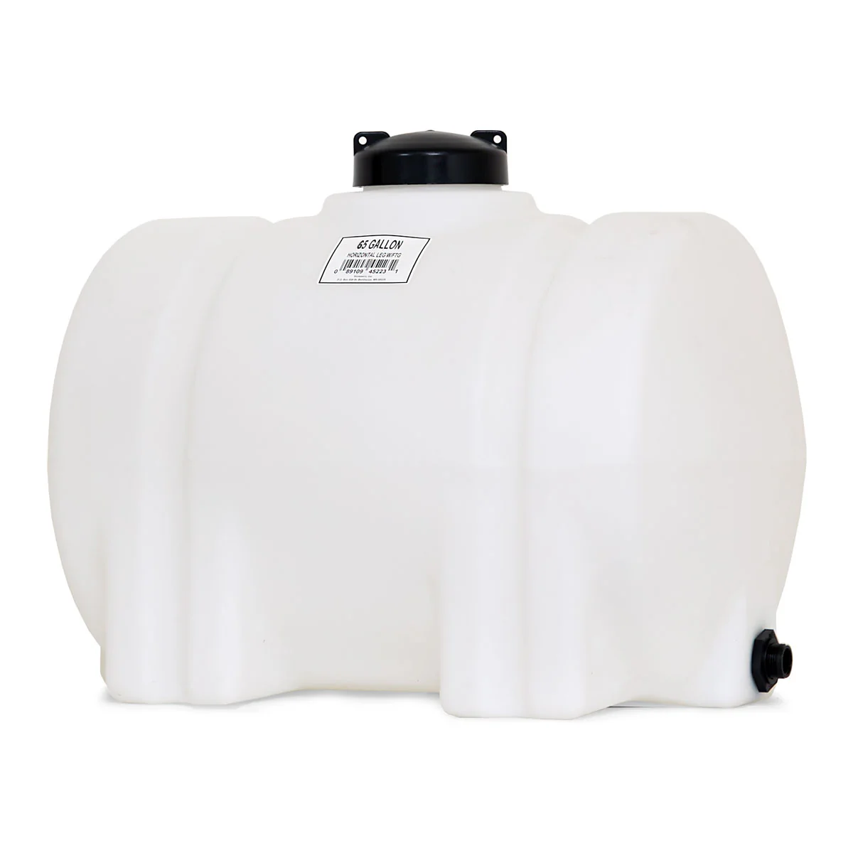 POLY SAP TANK 65 GAL HORIZontal