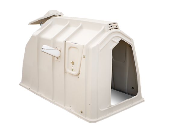 CALF TEL DELUXE HUTCH